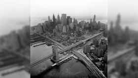 Vista aerea de Manhattan, 1967 / DANNY LYON / MAGNUM PHOTOS