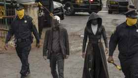 Cuatro personajes de la serie 'Watchmen' / HBO