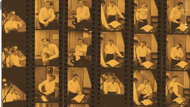 Música clásica: portada de la versión de Glenn Gould de las Variaciones Goldberg