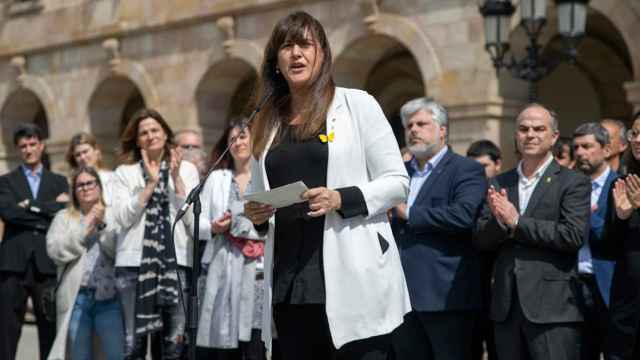 La presidenta de Junts y presidenta suspendida del Parlament, Laura Borràs / LORENA SOPÊNA - EUROPA PRESS