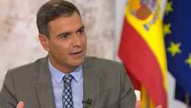 El presidente del Gobierno, Pedro Sánchez, entrevistado en TVE / TVE