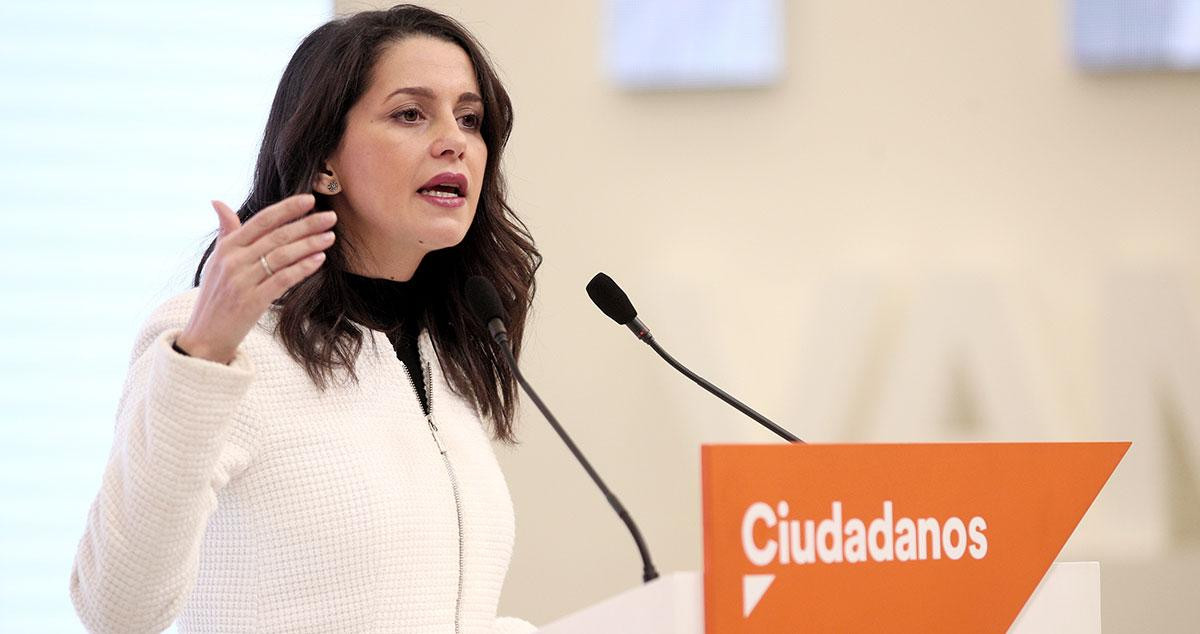 La portavoz de Ciudadanos en el Congreso, Inés Arrimadas / EUROPA PRESS