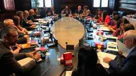 La Junta de Portavoces del Parlament en una reunión / EUROPA PRESS
