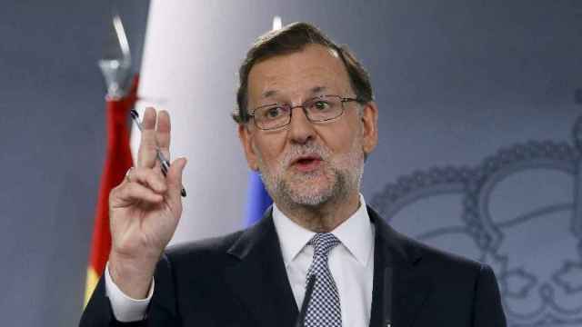 El presidente del Gobierno de España, Mariano Rajoy, durante una rueda de prensa / EFE