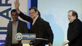 Mariano Rajoy, líder del PP, en un acto en Salamanca / EFE