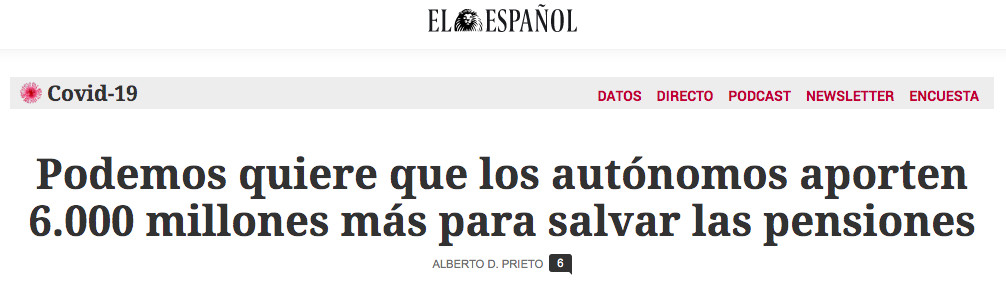 El Español, 31 de enero de 2021