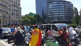 Imagen de la manifestación convocada por Vox en Barcelona / EUROPA PRESS