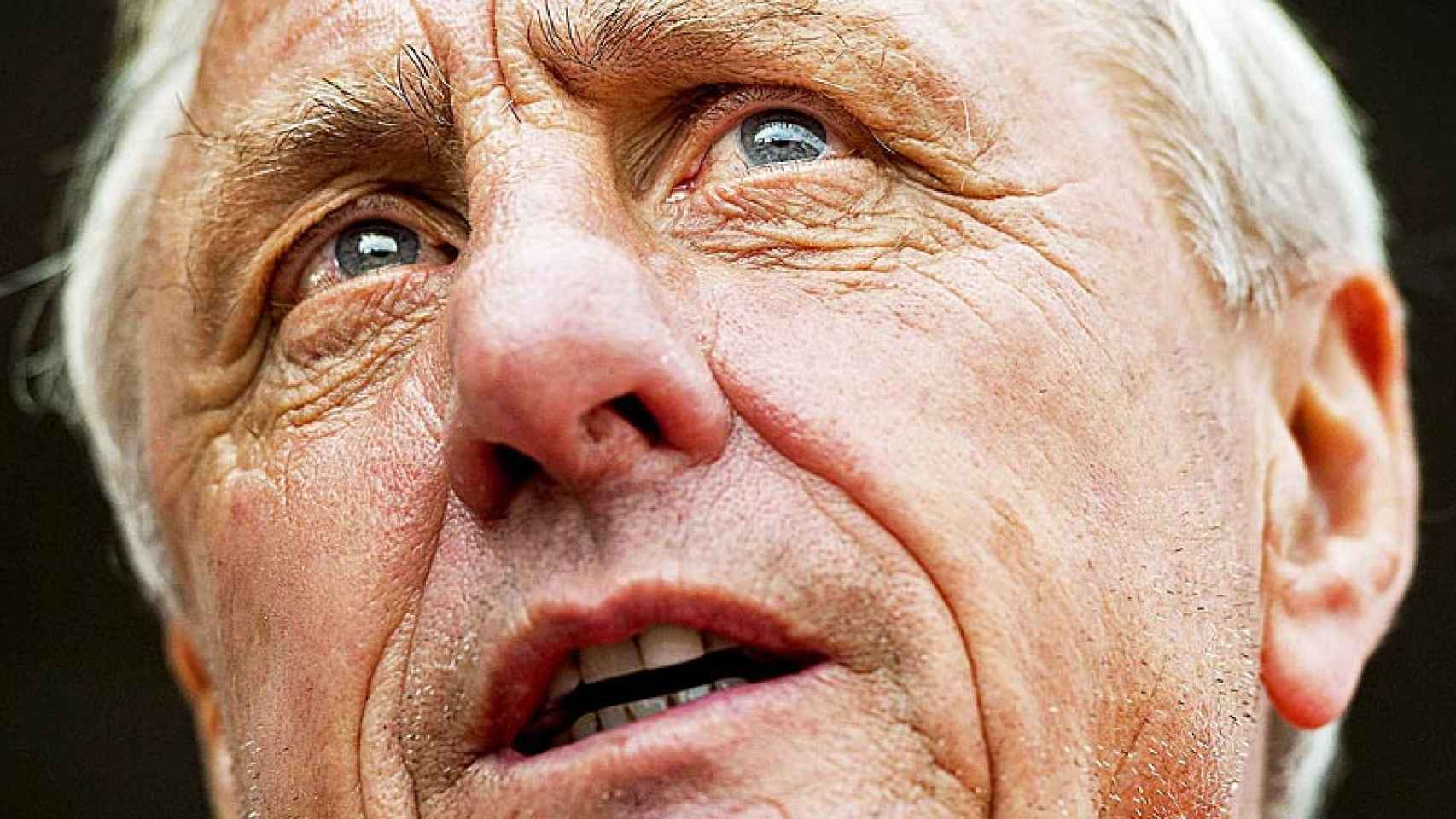 Johan Cruyff, ex jugador y ex entrenandor del F.C. Barcelona.