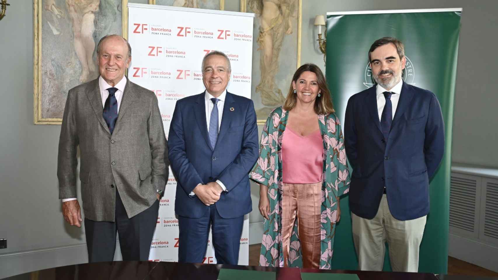 Acuerdo estratégico entre el Consorcio de la Zona Franca de Barcelona y el Círculo Ecuestre / CEDIDA