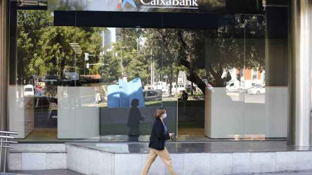 Una oficina de Caixabank / EP