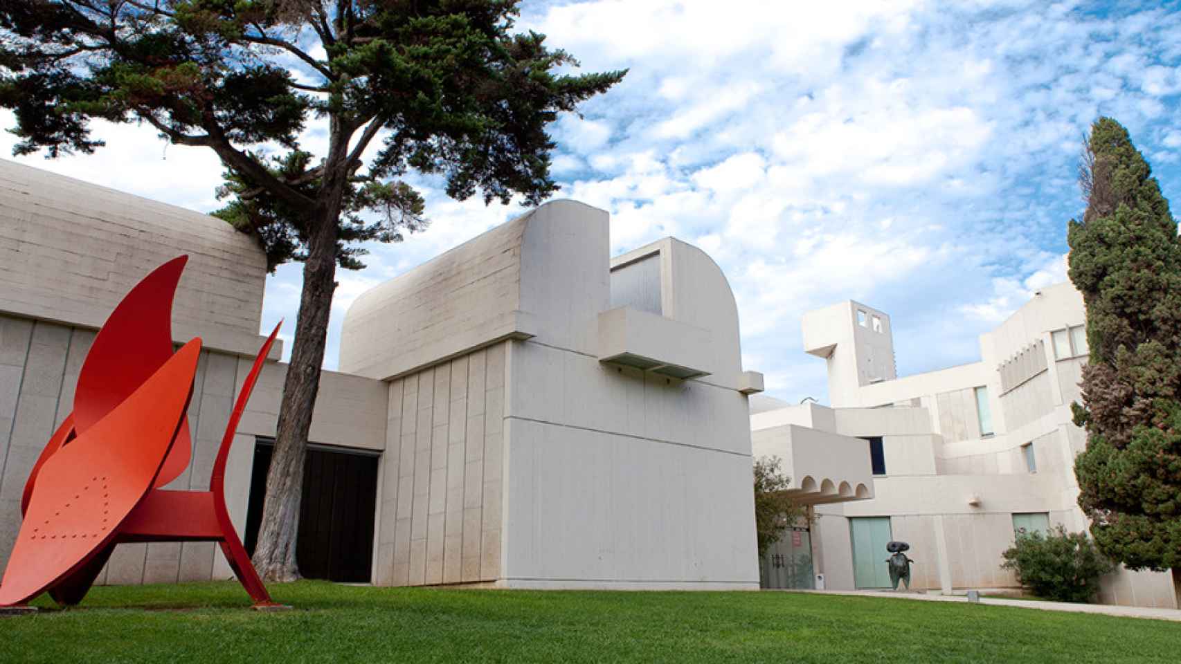 La entrada de la Fundación Miró, en Montjuïc / FUNDACIÓN MIRÓ