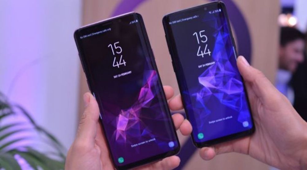 Una foto del nuevo Samsung Galaxy 9 y el S9