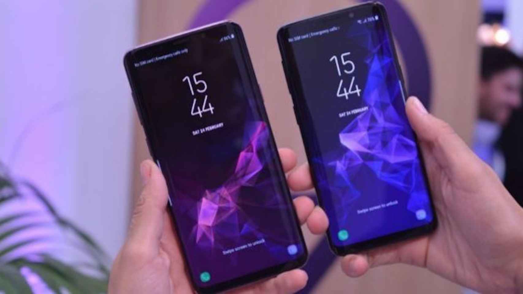 Una foto del nuevo Samsung Galaxy 9 y el S9
