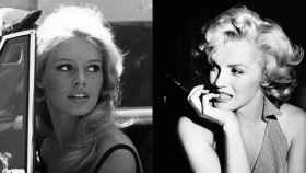 Brigitte Bardot y Marilyn Monroe / FOTOMONTAJE CG