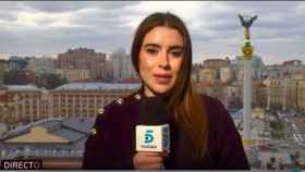 Sol Macaluso, reportera de Mediaset en Ucrania /TELECINCO