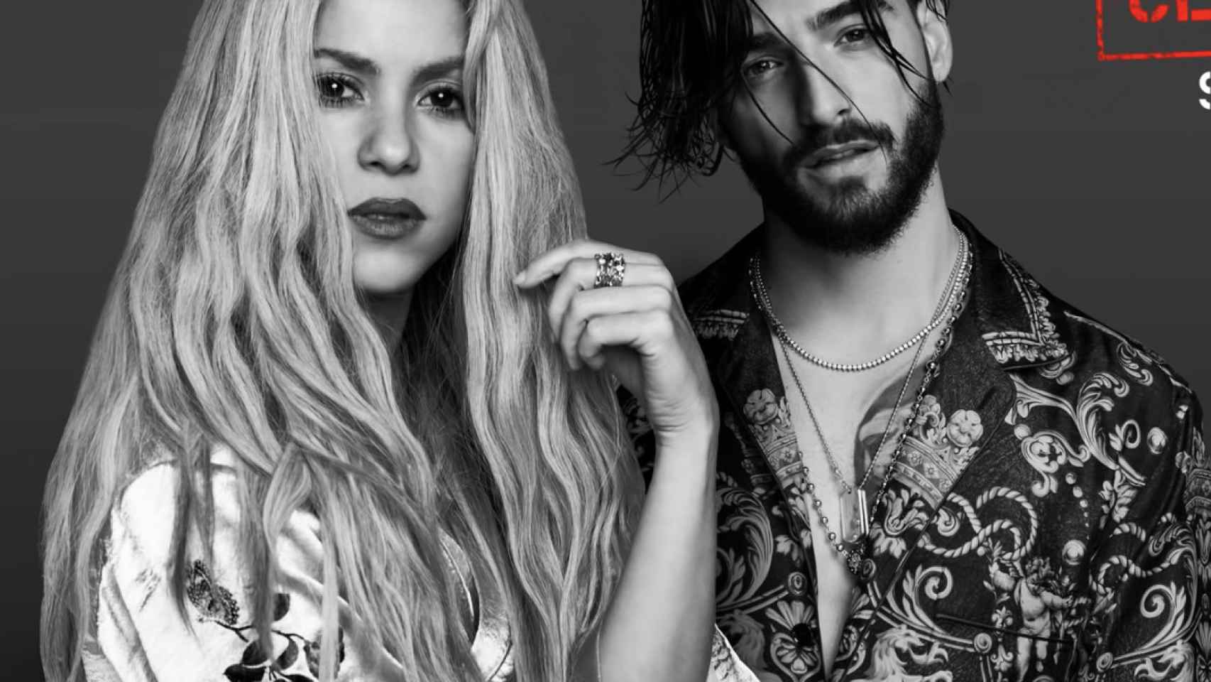 Shakira y Maluma juntos para presentar su nueva canción 'Clandestino'