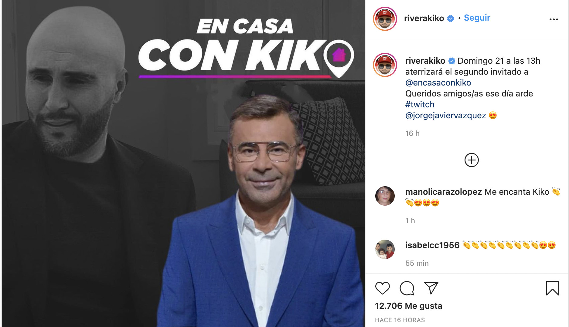 Kiko Rivera anuncia nuevo invitado para su programa / INSTAGRAM