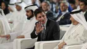 Leo Messi gana el Globe Soccer Award