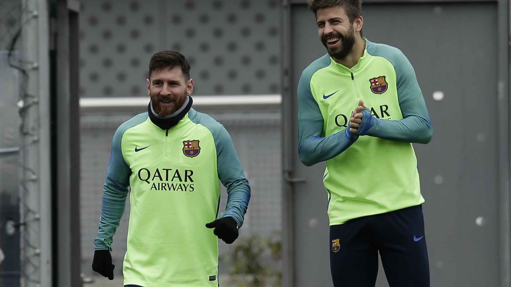 Una foto de archivo de Leo Messi y Gerard Piqué / FCB