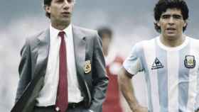 Bilardo y Maradona, seleccionador y estrella de Argentina en 1990 / REDES