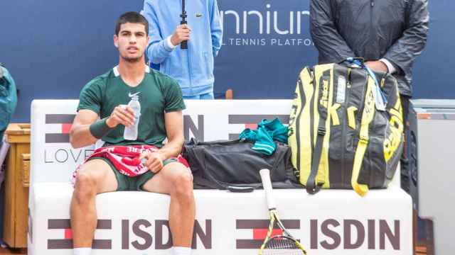 Carlos Alcaraz durante un torneo / SEVIMEDIA