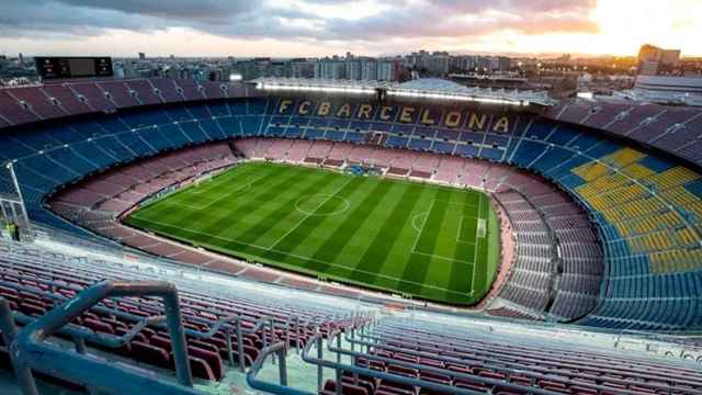 El Camp Nou vacío