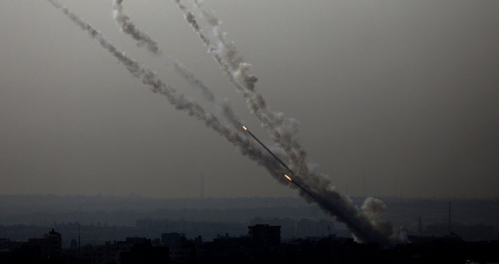 Cohetes lanzados desde la Franja de Gaza | EFE