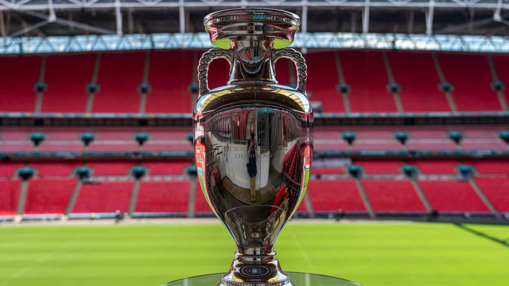 La copa de la Eurocopa en Wembley / UEFA
