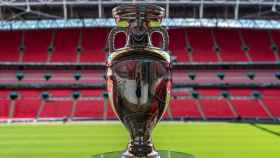 La copa de la Eurocopa en Wembley / UEFA