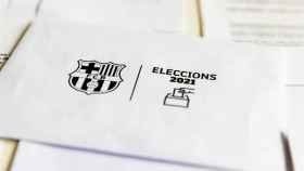 Una imagen de archivo de un voto a las elecciones del Barça / FC Barcelona