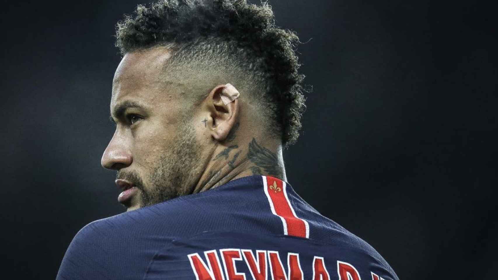 Una foto de Neymar Jr. durante un partido con el PSG / Instagram