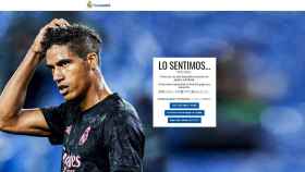 Hacken la web del Real Madrid para anunciar una falsa lesión de Rodrygo en la previa al partido de vuelta de octavos de Champions contra el Atalanta / REDES