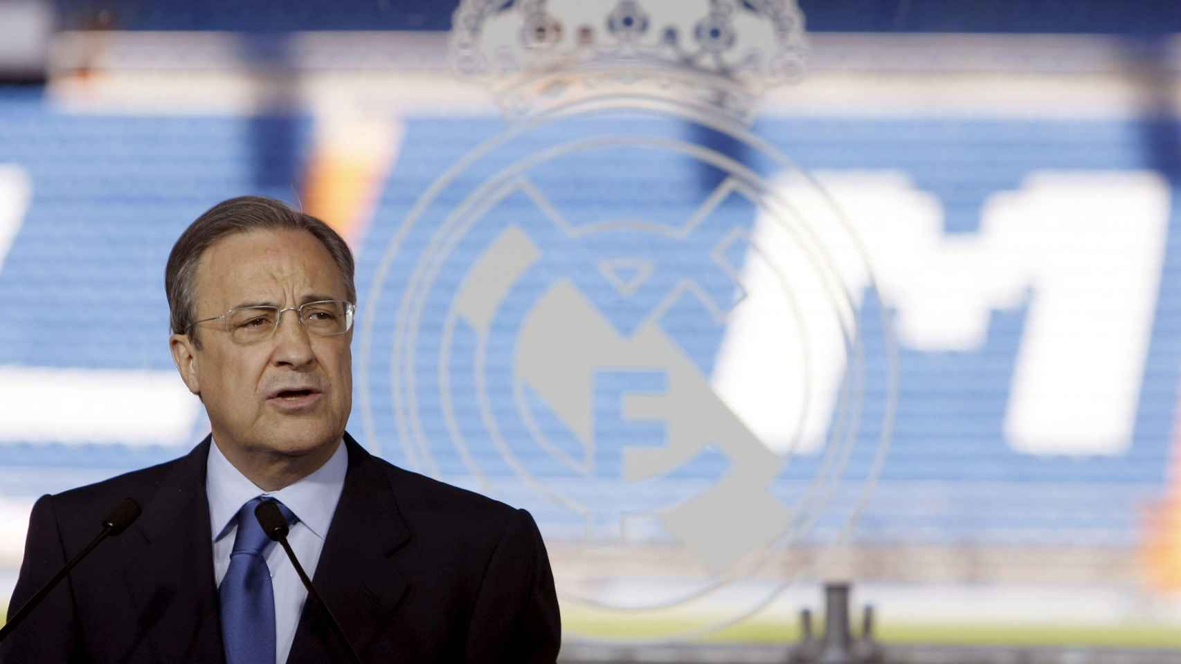 Florentino Pérez en un acto del Real Madrid / EFE