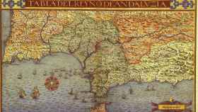 Mapa de Pedro Teixeira del Reino de Andalucía (1634)