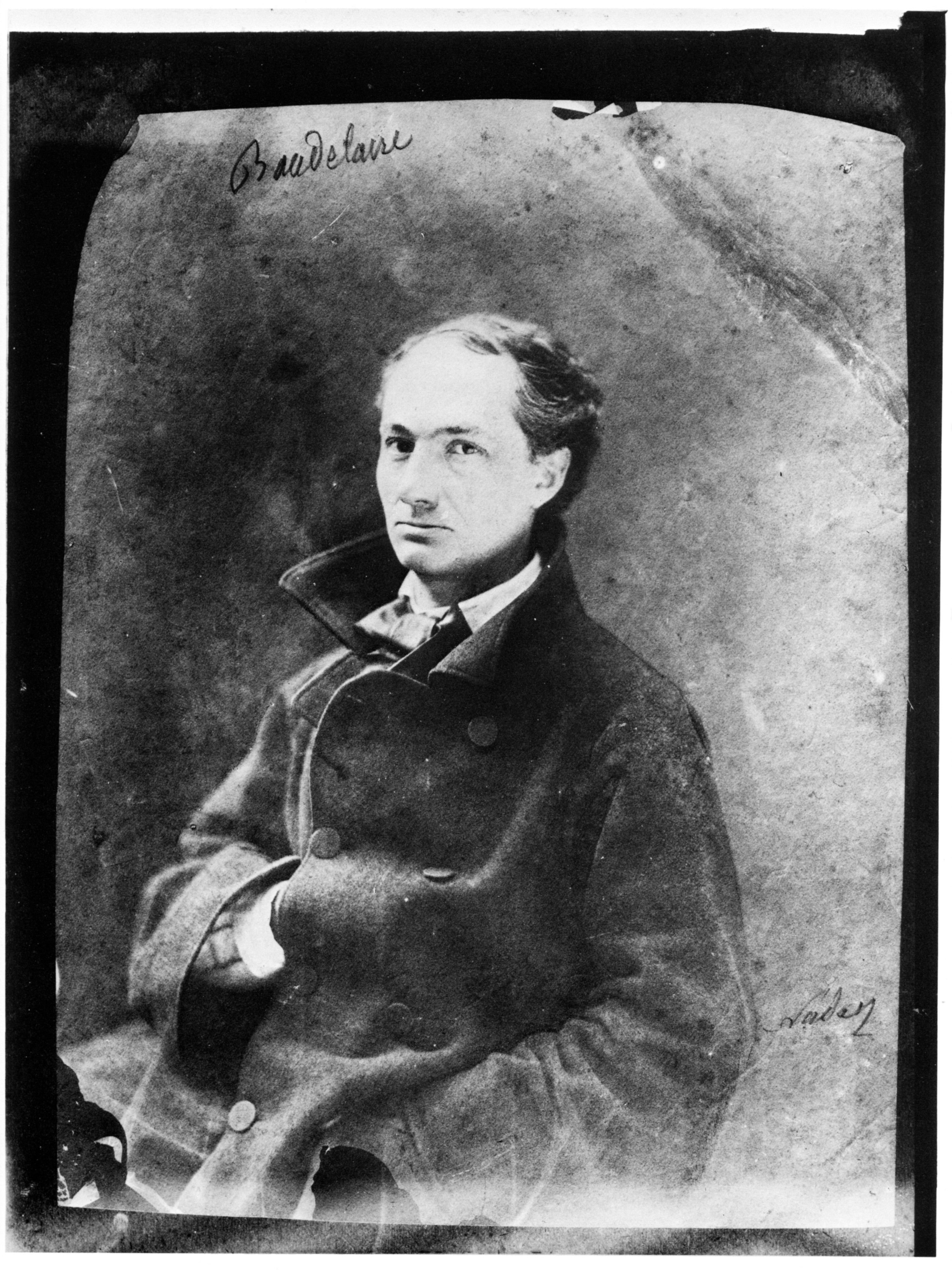 Fotografía de Charles Baudelaire (1855) / NADAR