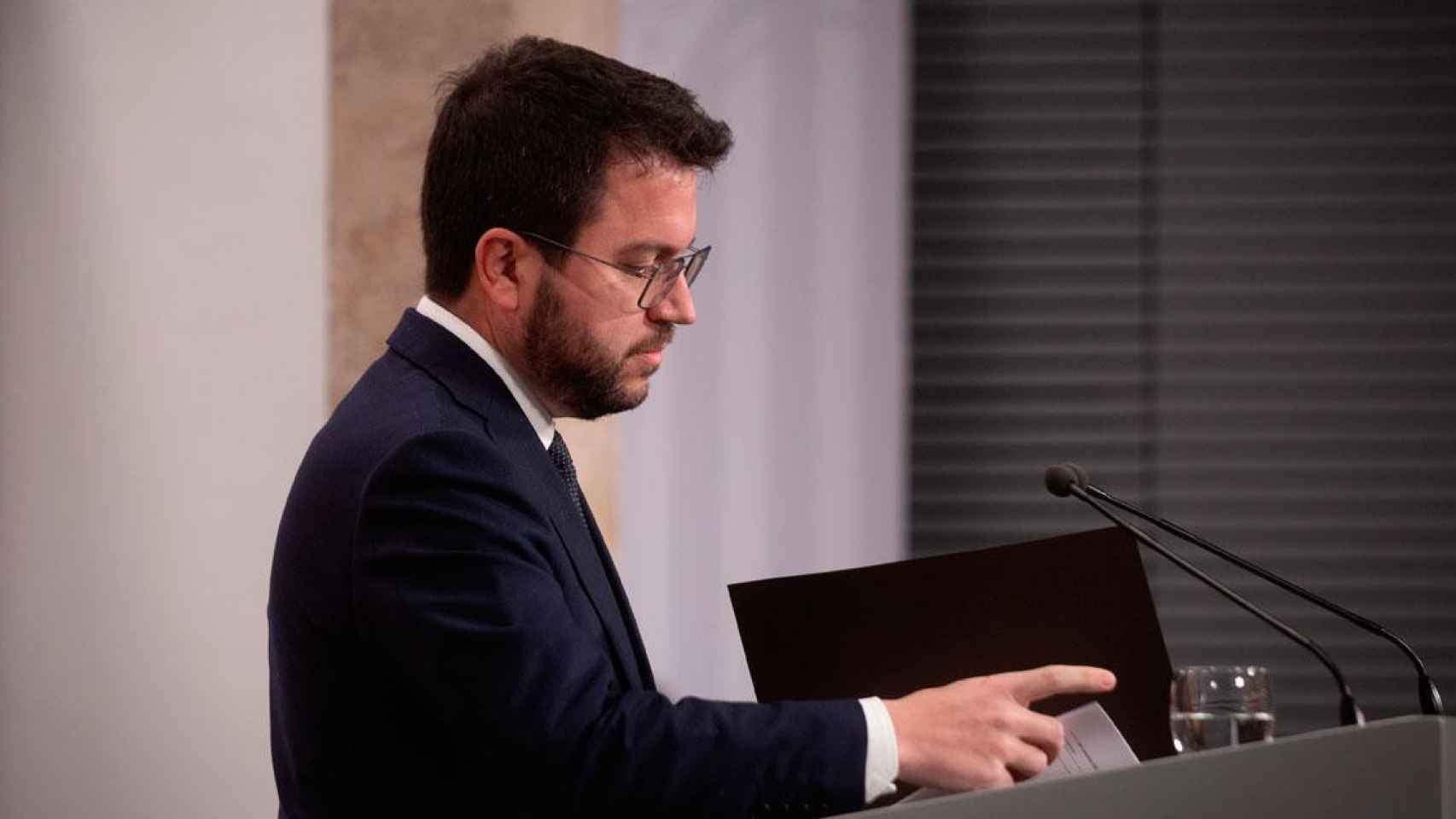 El presidente del Govern, Pere Aragonès / EP
