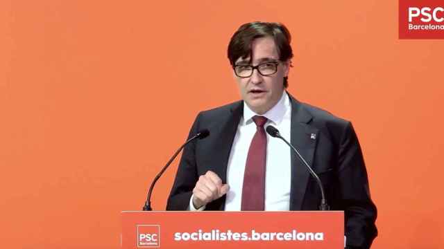 El candidato del PSC a la presidencia de la Generalitat, Salvador Illa / PSC