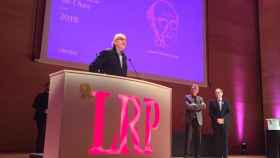 Jaume Roures, durante su discurso en los Premios Republicanos del Año / @GrupoMEDIAPRO