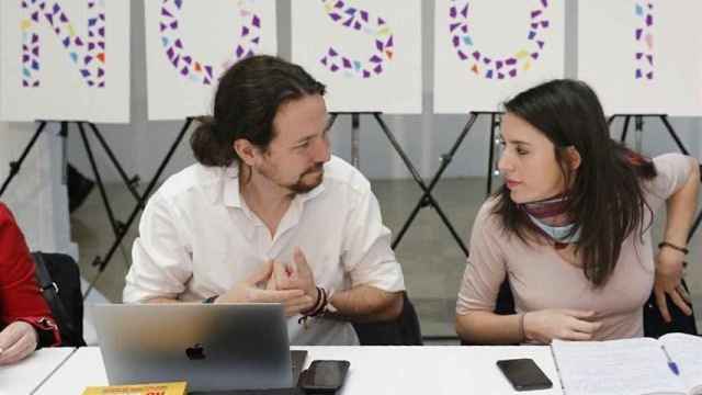 Pablo Iglesias e Irene Montero / EUROPA PRESS