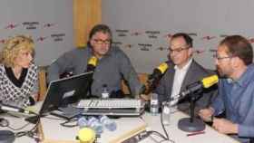 Debate de las fuerzas soberanistas en Catalunya Ràdio