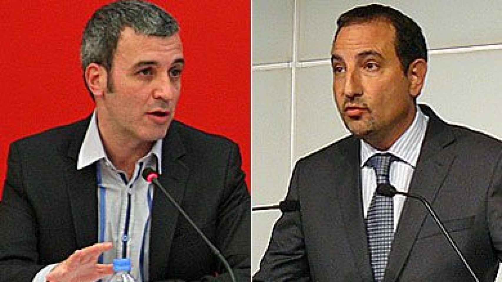 Jaume Collboni y Ramon Espadaler