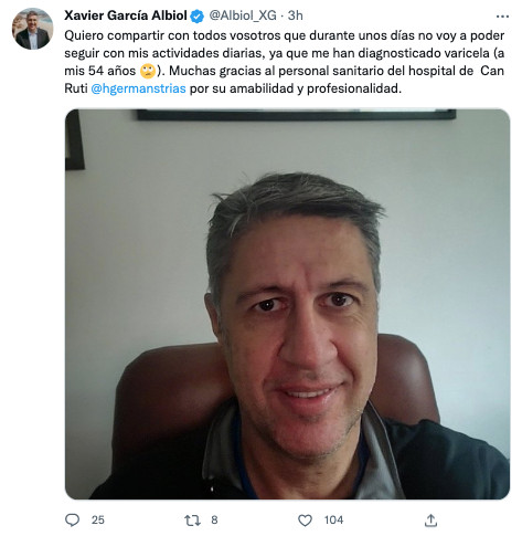 Comunicado de Xavier García Albiol
