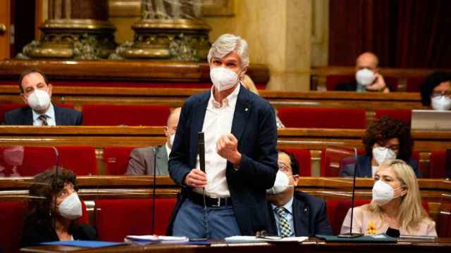 Josep Maria Argimon, consejero catalán de Salud, en el Parlament / EP