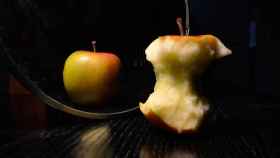 Anorexia, uno de los trastornos alimentarios: una manzana mordida se ve 'gorda' en el espejo / EUROPA PRESS