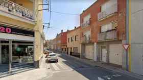Una calle de Sabadell, donde se produjo el homicidio / GOOGLE MAPS