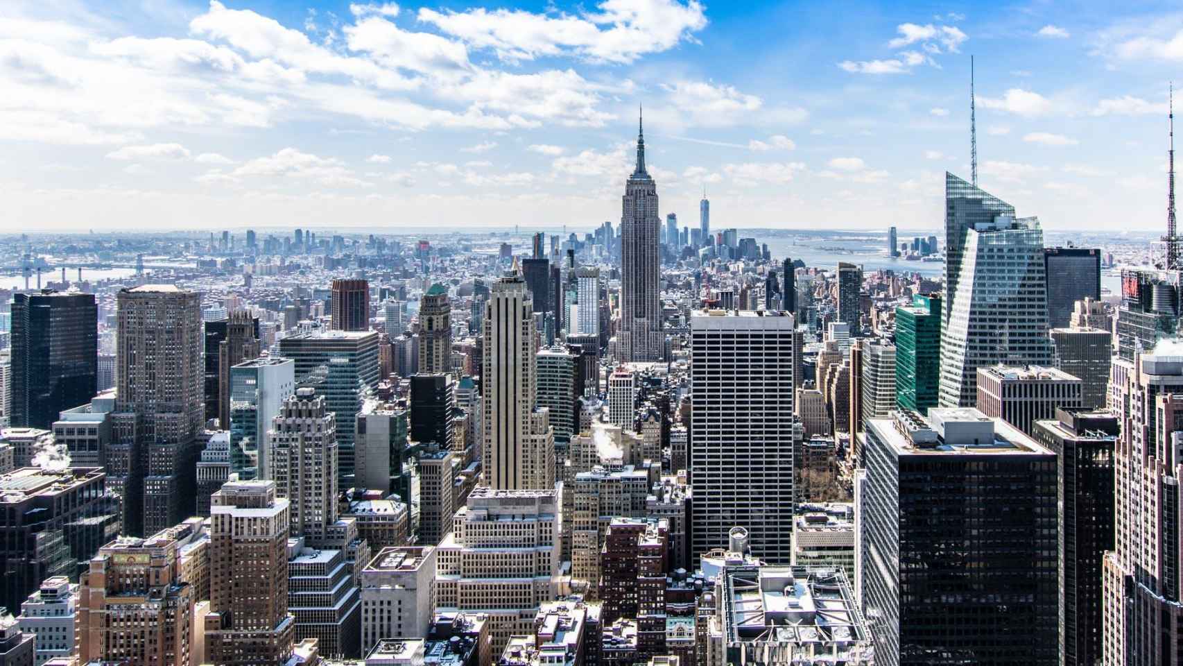 Panorámica de Nueva York, la ciudad más emblemática de Estados Unidos