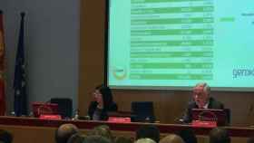 Cinta Pascual, presidenta de la Associació Catalana de Recursos Asistencials, presenta las cifras de la dependencia (ACRA) / CG