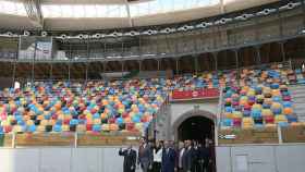 Imagen de archivo del Tarraco Arena, una de las instalaciones que acogerán los Juegos del Mediterráneo en Tarragona / EFE