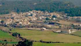 Vista aérea de Santa Margarida de Montbui