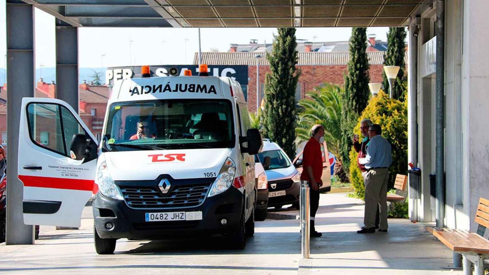 Imagen de una ambulancia de Transport Sanitari de Catalunya (TSC) / EFE